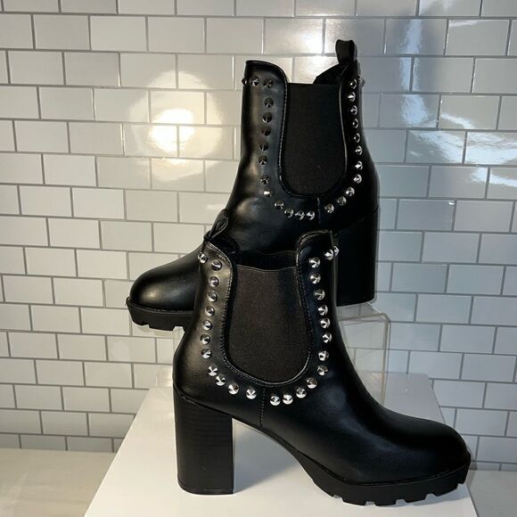 NWOB Nicole Miller “Aston” Studded Boot - Picture 2 of 5